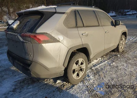 2020 Toyota Rav4 Hybrid Xle из США, поврежденный, VIN 2T3RWRFV1LW047549